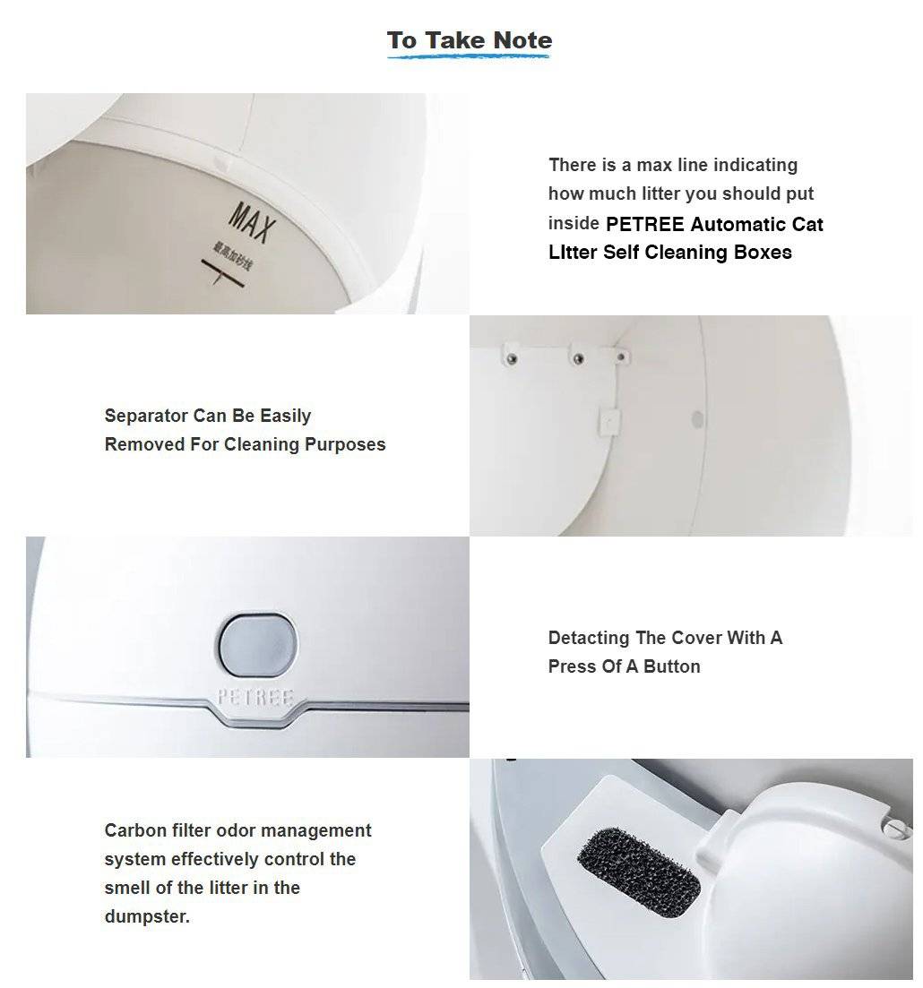 PETREE Automatic Cat Litter Box WIFI Model 2021 Smartpaw Pet Online Store